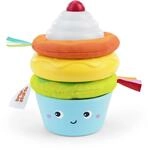Bright Starts Treat Turm-Stapelspielzeug mit Bei&szlig;ring in Cupcake- und...
