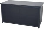 Kissenbox Sabano dunkelgrau 159x79,3x83 cm