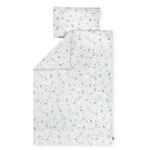 Julius Z&ouml;llner Bettw&auml;sche Jersey Savanne grau, Gr. 100x135 und 40x60 cm,