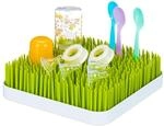 little Choice Abtropfgestell Babyflaschen, Auffangschale, Gras-Design,