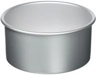 IBILI 815120 Kuchenform rund/extra hoch 20x10 cm, Aluminium, Silber, 20 x 10 cm
