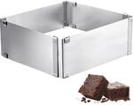 Westmark Backrahmen, Verstellbar: 15,5 - 28 cm, Extra hoch: 8 cm, Rostfreier