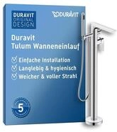 Duravit Tulum Wannenarmatur bodenstehend f&uuml;r 2 Verbraucher mit Umstellventil,