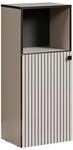trendteam smart living PureBliss Standschrank Kashmir Hellgrau Rillenoptik 1...