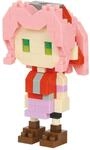 Bandai - Nanoblock - Figurine Naruto Shippuden - Sakura Haruno - Mini-Figur mit...