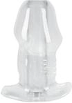 ANOS Butt Plug mit Tunnel &ndash; Transparenter hohler Analplug aus TPE |...