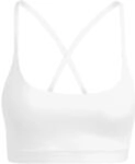 adidas Damen All Me Light Support Bra, White, S