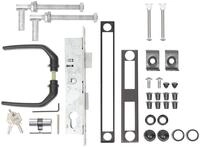 Alberts 653859 Zubeh&ouml;r-Set f&uuml;r Wellengitter-Tore | f&uuml;r Tore bis 1500 mm...