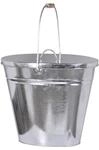 FIREFIX 2088/2 Mehrzweckeimer - Inhalt ca. 22 Liter - mit Deckel und Holzgriff,