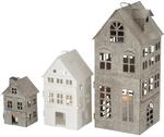 Boltze Laternen Set Firenza (Windlichter 3-teilig, stilvolles Design,...