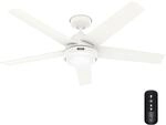 Hunter Fan 132 cm / 52 inch Marina Fresh White WeatherMax Indoor/Outdoor Indoor