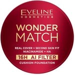 Eveline Cosmetics Wonder Match Cushion Foundation &ndash; Kompakt Make-up f&uuml;r volle