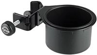 K&M 16024 Dosenhalter Schwarz - Ablagefl&auml;che f&uuml;r Becher und Dosen,...