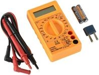 Electraline 59007 Tragbares professionelles elektronisches Digitalmultimeter,