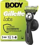 GilletteLabs Body & Intimate Rasierer Herren, Intimrasierer Mann mit Schutz Vor