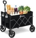 Sekey Bollerwagen Faltbar Klein 80KG, Handwagen Klappbar, Faltbarer...
