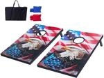 VEVOR Cornhole Spiel Set (920 x 600 x 241 mm) Cornhole-Spielbretter, tragbares