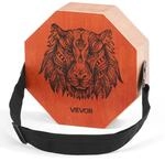 VEVOR Cajon Instrument mit internen Gitarrensaiten & Basston, tragbare...