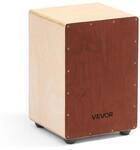 VEVOR Cajon, Kistentrommel, mit internen Snare-Dr&auml;hten, kompakte & leichte...