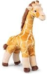 Animigos Pl&uuml;schtier Giraffe, Stofftier im realistischen Design, kuschelig...