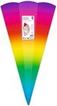 Ursus 992 00 99F - Schult&uuml;ten "Regenbogen", 5 St&uuml;ck, Rohlinge aus farbig...