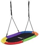 Relaxdays Nestschaukel oval, Schaukelnest Kinder & Erwachsene, 300 kg, XXL