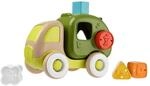 Chicco Recycling Lorry Eco+, M&uuml;llwagen, Lernspielzeug zum Stecken, 5 Formen, f&uuml;r