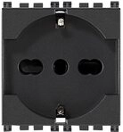 VIMAR 0R19210 Steckdose 2P+T 16A Universal, grau