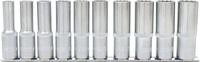 KS Tools 917.1750 1/2" 12-kant-Stecknuss-Satz, lang, 10-tlg.