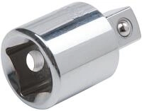 KS Tools 1/2' CHROMEplus Reduzieradapter, 1/2'F x 3/8'M, auf H&auml;nger