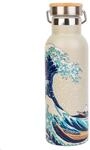 Grupo Erik Trinkflasche Edelstahl Hokusai The Great Wave off Kanagawa Thermosflasche