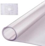VEVOR Kunststoff-Tischdecke, 61 x 121,9 cm, 1,5 mm dick, mattierter Tischschutz,