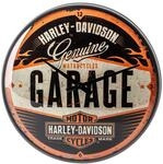 Nostalgic-Art Retro Wanduhr, &Oslash; 31 cm, Harley-Davidson &ndash; Garage &ndash; Geschenk-Idee