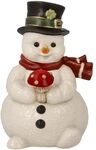 Goebel Schneemannfigur Kleiner Gl&uuml;cksbote - Schneem&auml;nner Weihnachten