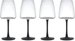 MIKASA Palermo Kristall-Wei&szlig;weingl&auml;ser 4er-Set, 400ml, Wei&szlig;weinglas-Set mit