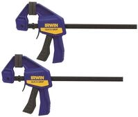 IRWIN T5462EL7 Schraubzwinge von Quick-Grip Irwin, 150 mm lang (6") - Packung...