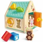 Hape Tierchen-Formsortierer - Lernspielzeug, kreativer Spielspa&szlig; f&uuml;r Kinder,