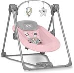 LIONELO Otto Baby Wippe, Baby Schaukel, Spielbogen mit interaktiven Spielzeugen, 5
