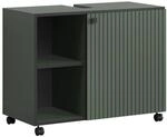 trendteam smart living PureBliss Waschbeckenunterschrank auf Rollen Gr&uuml;n...