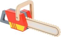 small Foot Kettens&auml;ge aus Holz, Rollenspielzeug zum Thema Feuerwehr, mit...