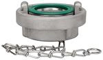 RIEGLER 108355-3407.31 Storz-Blindkupplung, Kette, ES V4A, Storz-Gr&ouml;&szlig;e 25-D,...