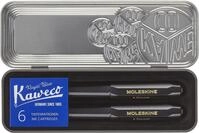 Moleskine x Kaweco F&uuml;llfederhalter aus ABS-Kunststoff mit Vergoldeter Feder der