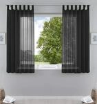Gardinenbox 2er-Pack Gardinen Transparent Vorhang Set Wohnzimmer Voile...