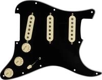 Fender Prewired Pickguard Strat 57/62 black, 992345506, Schwarz