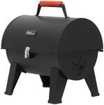 Royal Gourmet Tragbarer Holzkohlegrill mit Grillfl&auml;che 44x31,8cm Campinggrill f&uuml;r