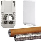 Wandkaminset 2 f&uuml;r Trumatic S Heizungen