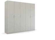 Rauch M&ouml;bel Pure by Quadra Spin Schrank Dreht&uuml;renschrank, Grau, 5-TRG., inkl....