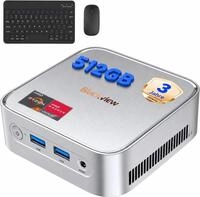 Blackview Mini PC MP50 mit Tastatur und Maus, AMD Ryzen 5, Radeon Vega 8 Grafik, 16GB