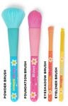 Legami &ndash; 4er-Set Make-up-Pinsel, Oh My Glow! Thema Daisy, enth&auml;lt Puder-,