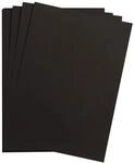 Clairefontaine 975550C 25 Bastelkartons Maya A2 185g Schwarz